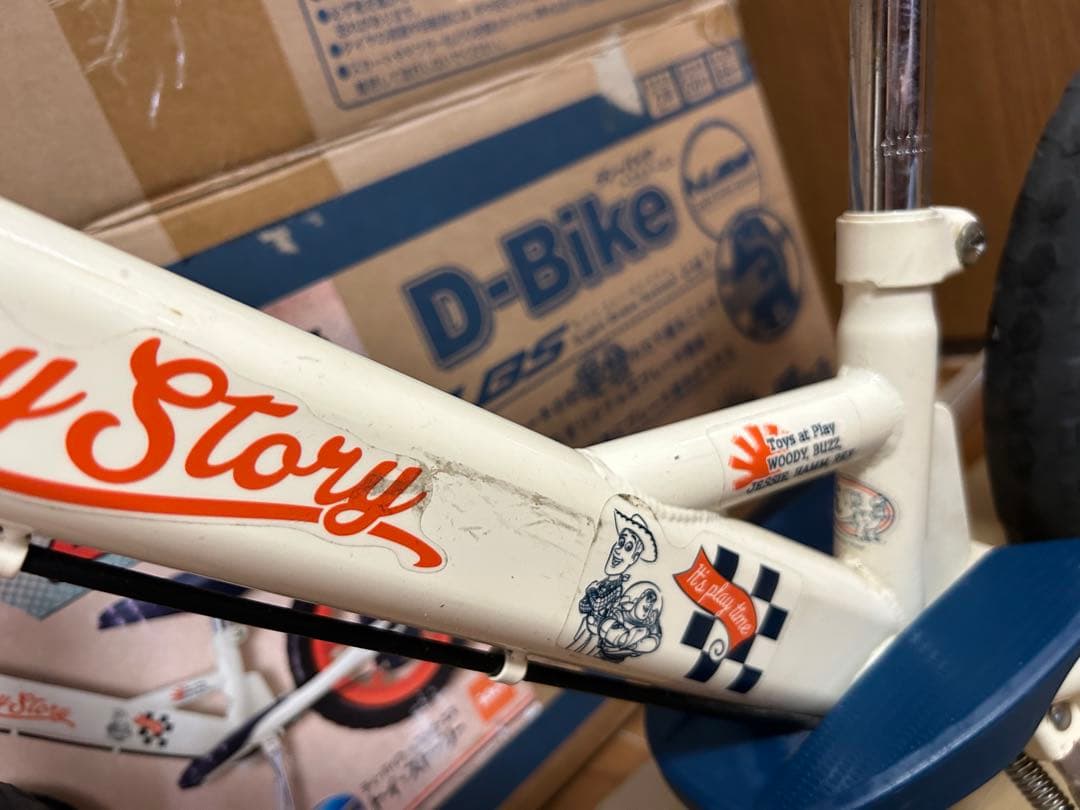 トイストーリー キックバイク キッズバイク ブレーキ付 d-bike+LBS