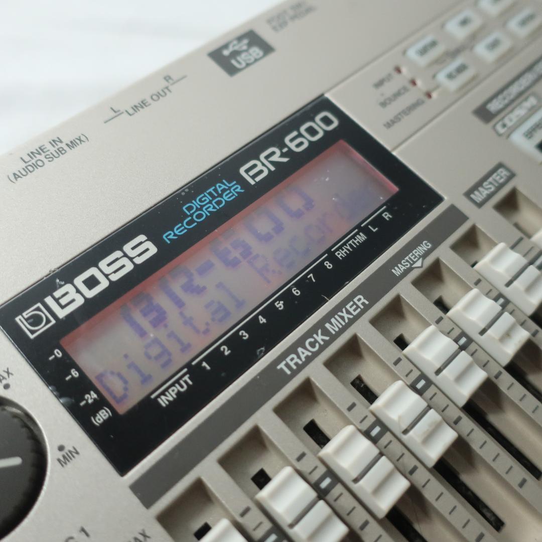 BOSS BR-600 マルチトラック レコーダー SDカード 電源ケーブル付属