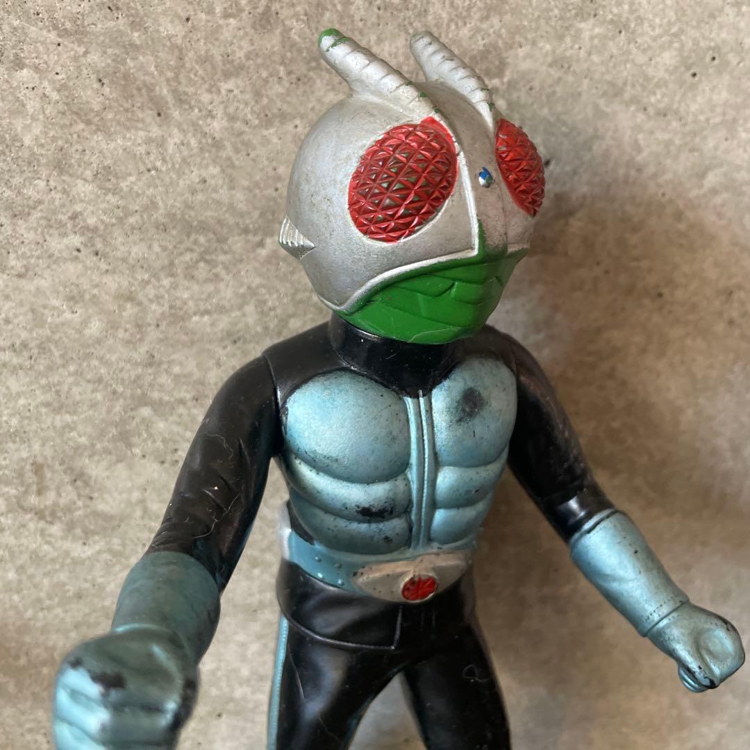 当時物仮面ライダー１号ソフビミドルサイズ