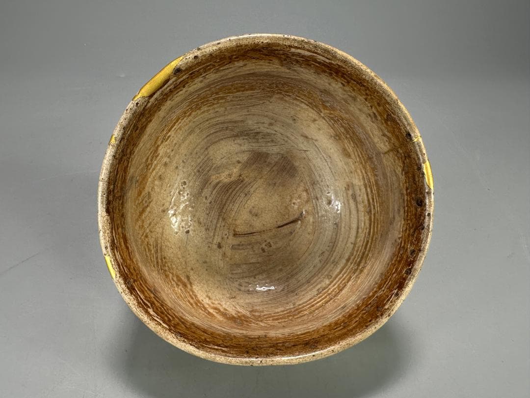 日本美術　桃山時代　美濃　刷毛目茶碗　茶道具　古茶器　時代茶碗