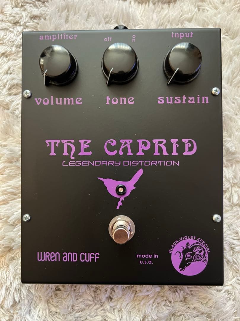 Wren and Cuff Caprid Black Violet エフェクター