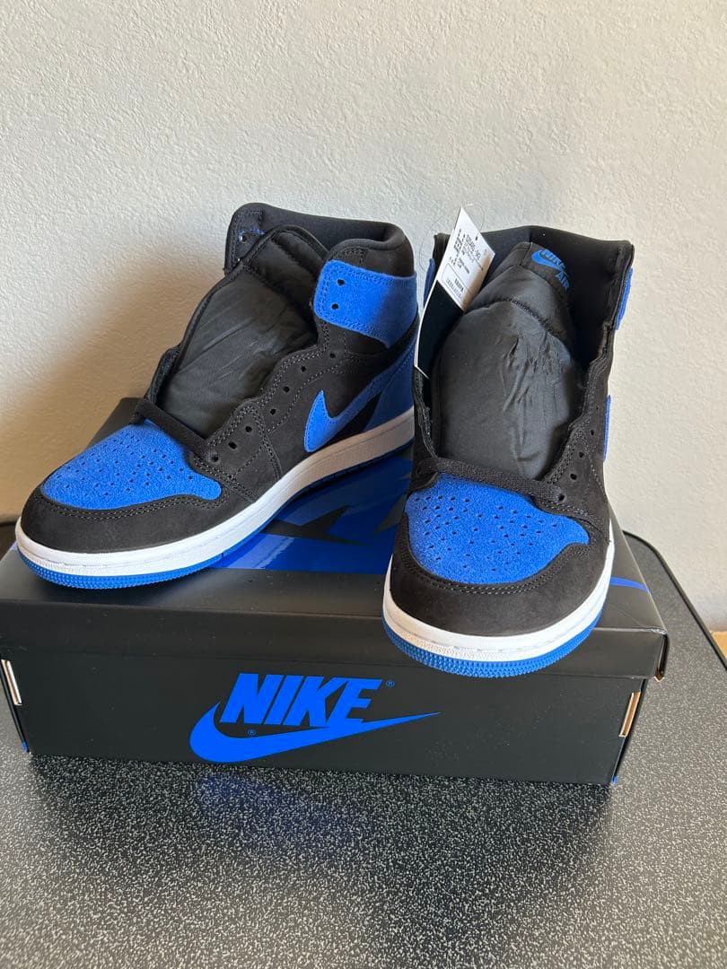 NIKE エアジョーダン ブラック/ブルー