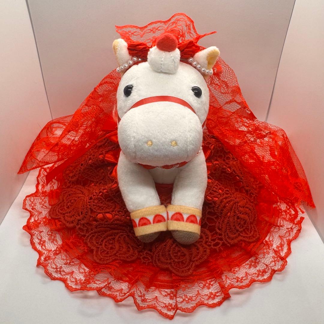 ミニー♪　アイドルホース用ウェディングドレスなど