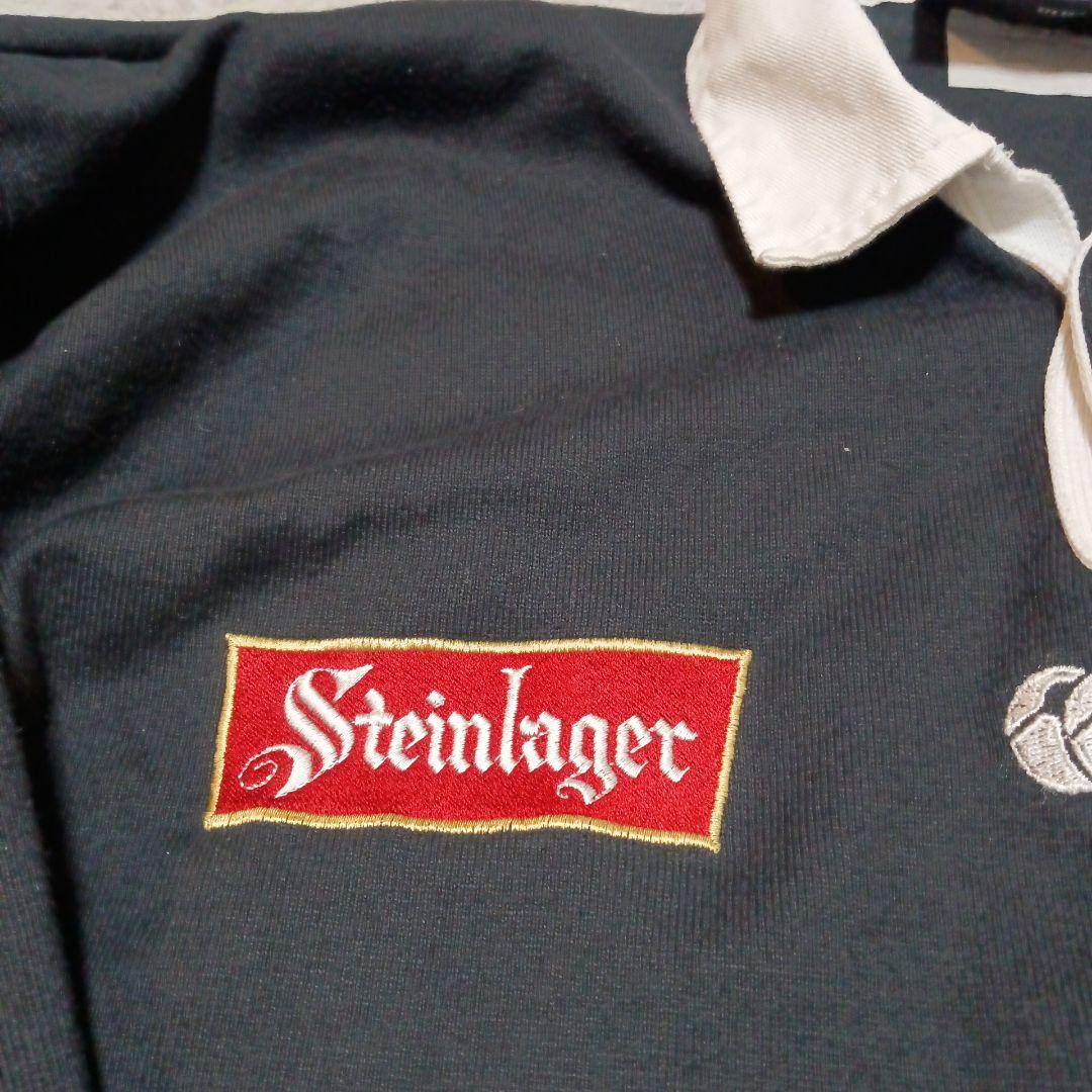 90s カンタベリー オール ブラックス ステインラガー ラグビー ポロシャツ