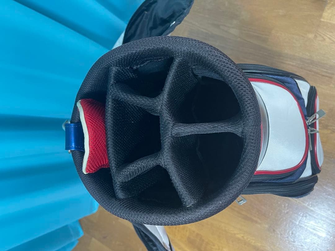 le coq sportif キャディバッグ ストライプデザイン