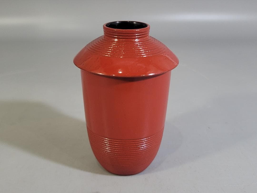 懐石器 朱漆 小吸物椀 5客 塗師 石斎 共箱 DT741