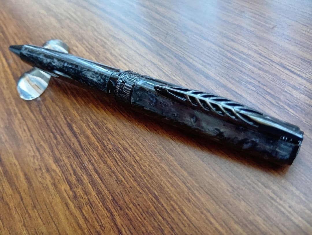 【かず】ピナイダー ボールペン ラ・グランデ ベレッツァ ロック グレー