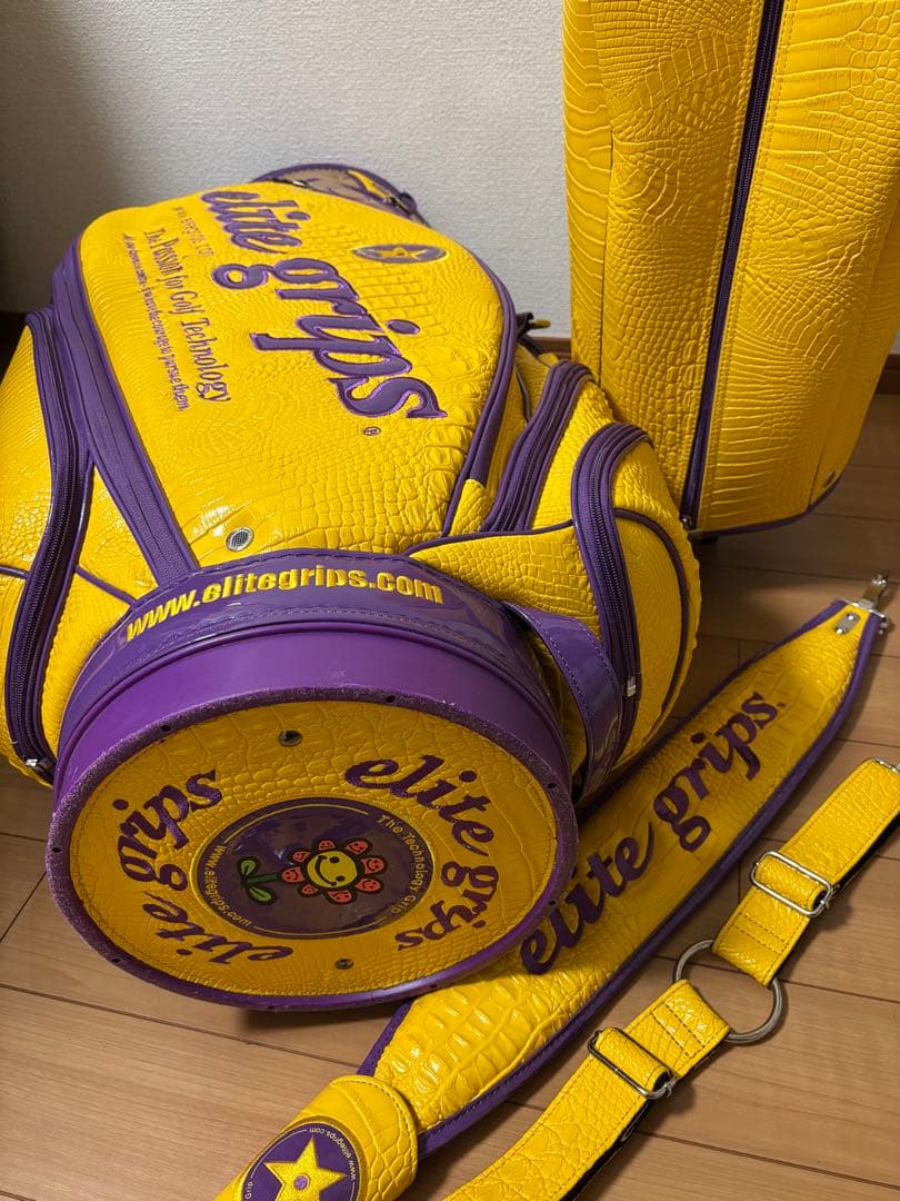 【限定200個】elitegrips エリートグリップ キャディバッグ 片山晋呉