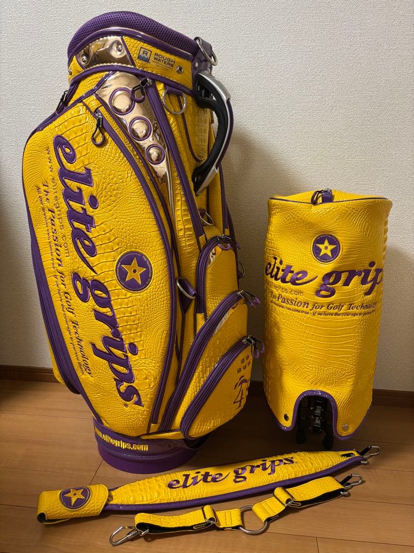 【限定200個】elitegrips エリートグリップ キャディバッグ 片山晋呉