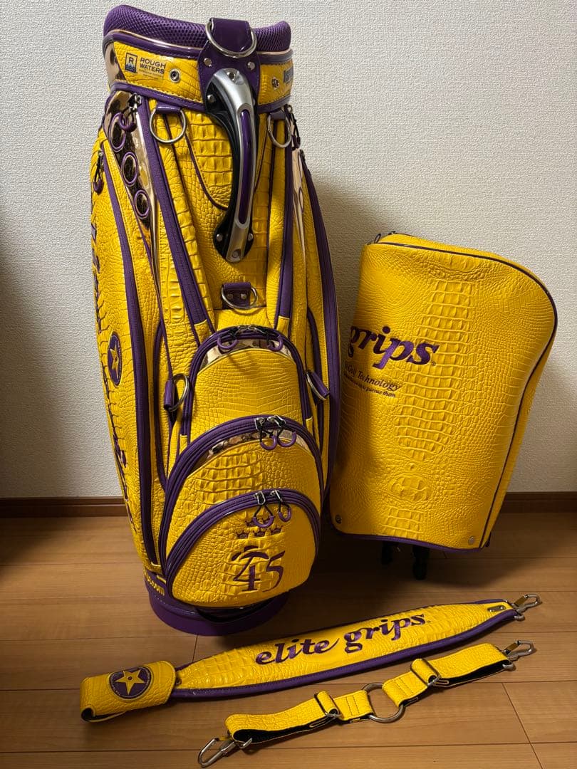 【限定200個】elitegrips エリートグリップ キャディバッグ 片山晋呉