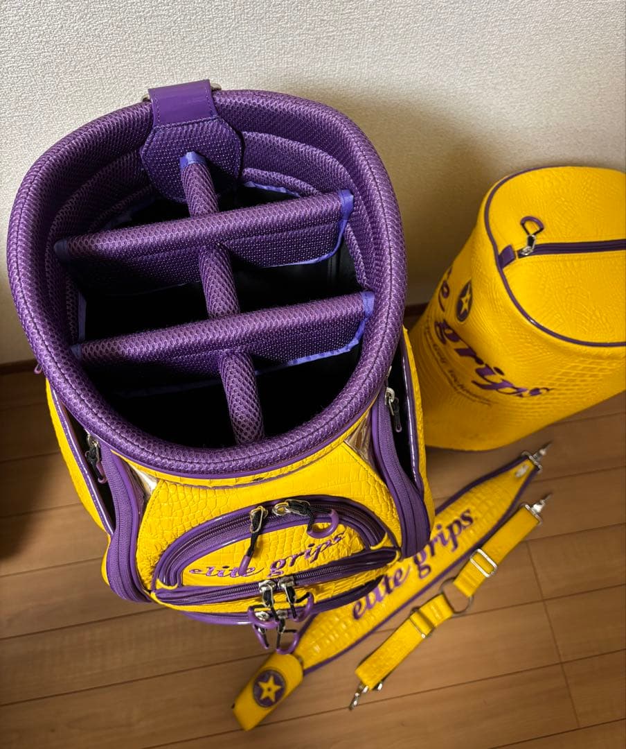 【限定200個】elitegrips エリートグリップ キャディバッグ 片山晋呉