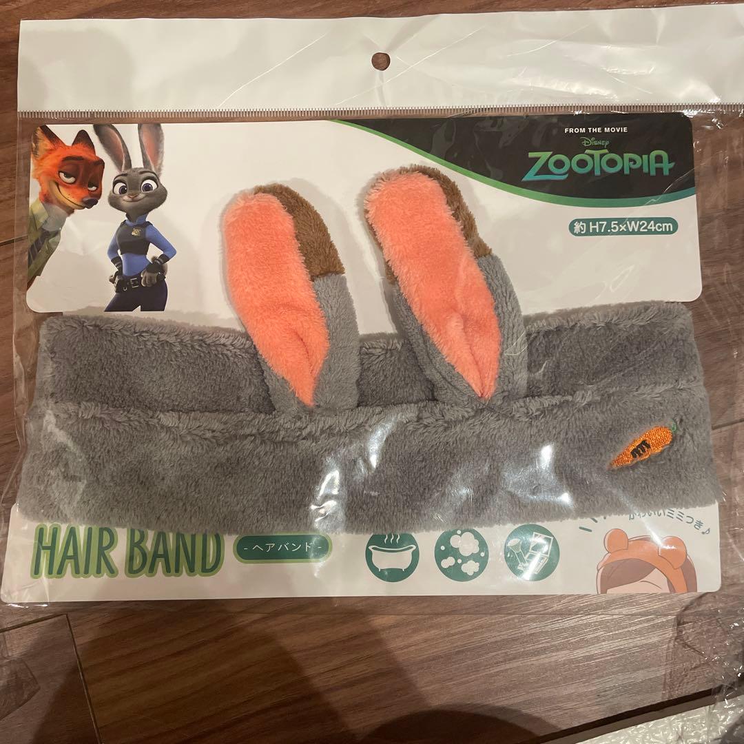 ズートピア2 ジュディポーチ　巾着　プラフック　ブローチ　ヘアバンド　エコバッグ