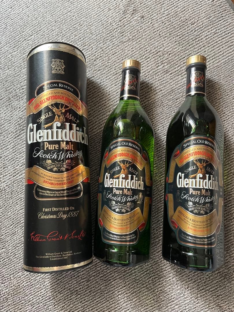 グレンフィディック ウイスキー　２本セット
