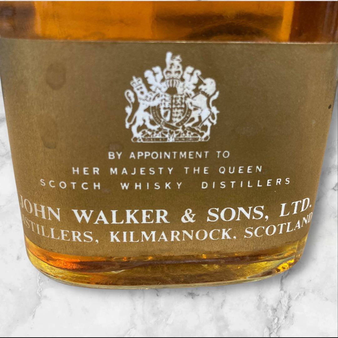 古酒超激レア✨オールドボトル✨ジョニー・ウォーカー・ブラックラベル　金キャップ✨