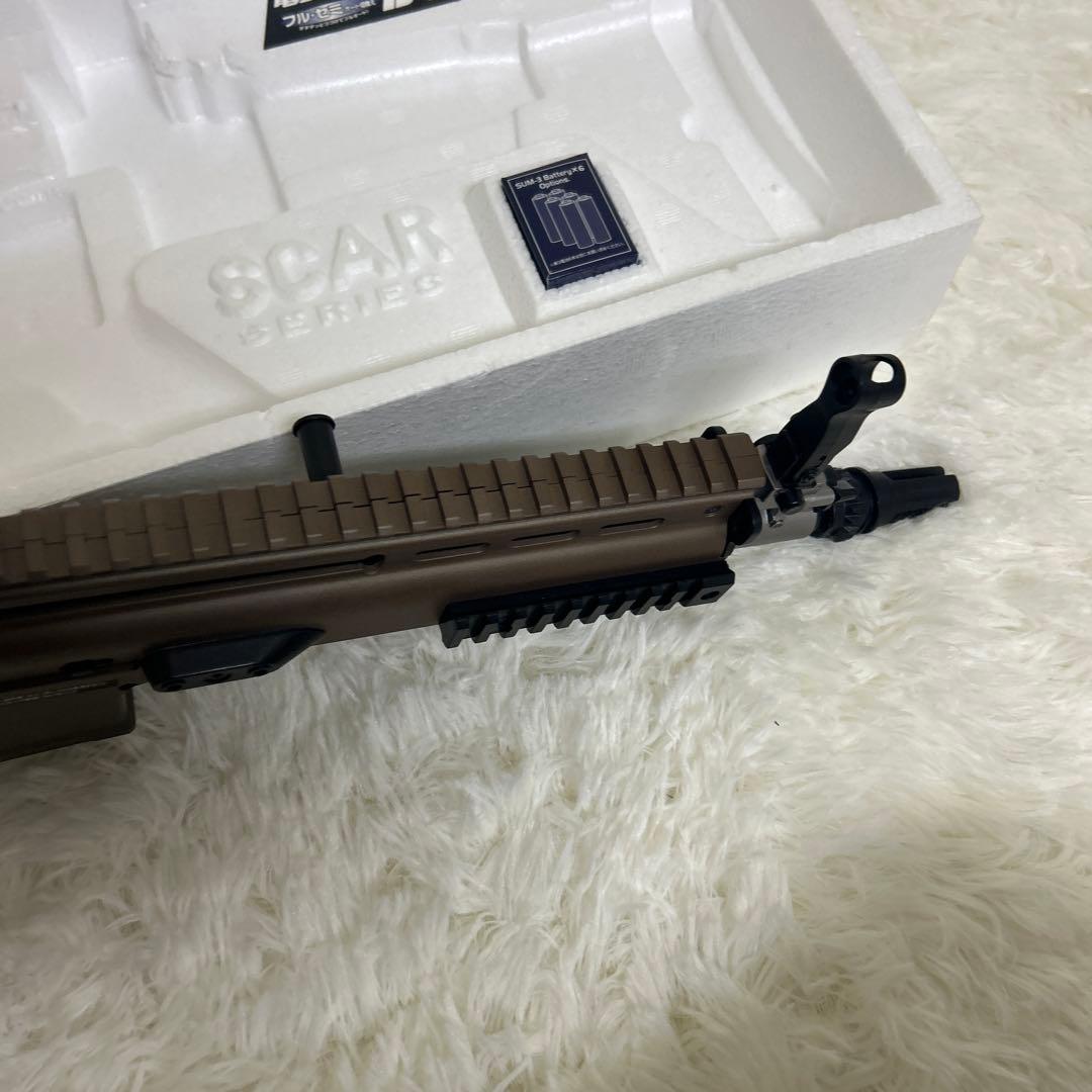 極美品　スカーL CQC 電動ガンボーイズ SCAR-L フラットダークアース
