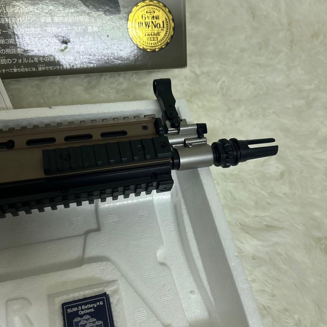 極美品　スカーL CQC 電動ガンボーイズ SCAR-L フラットダークアース