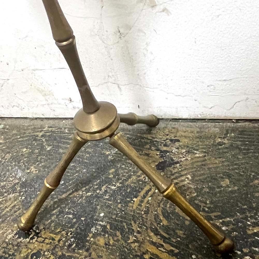 60s～70s ヴィンテージ ディスプレイシューズスタンド 真鍮脚/アンティーク