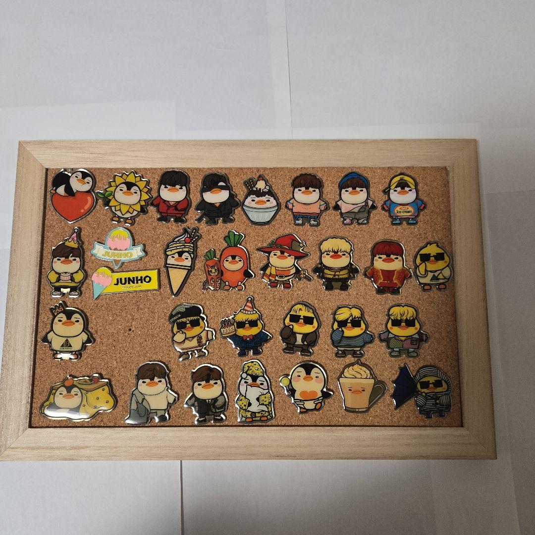 2PM ジュノ　ウヨン　 ピンバッジセット 30個セット