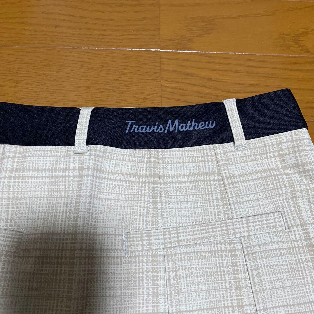 TravisMathew レディースチェックスカート　2025秋冬物