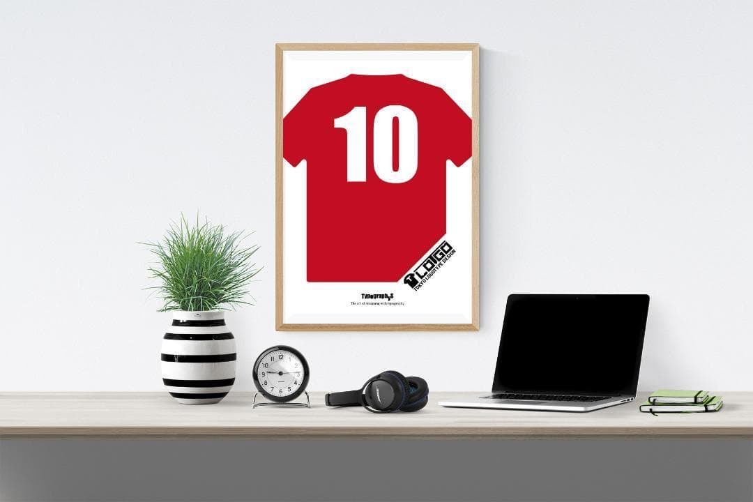 【A2】TYPOGRAPHYSアートポスター（大型A2サイズ）#4298