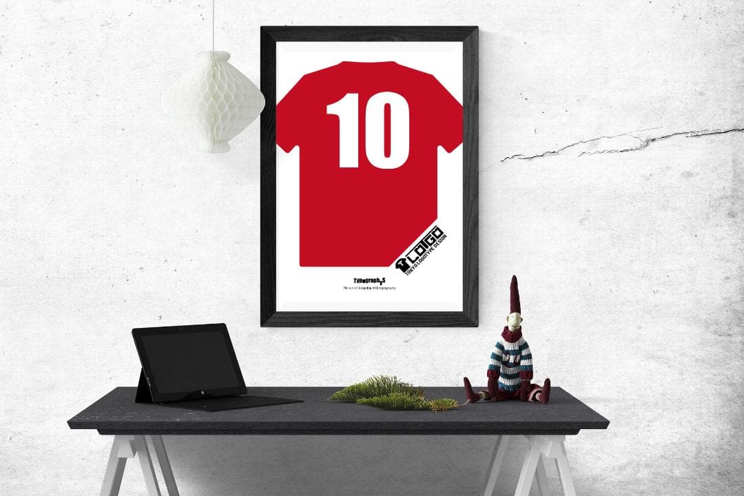 【A2】TYPOGRAPHYSアートポスター（大型A2サイズ）#4298