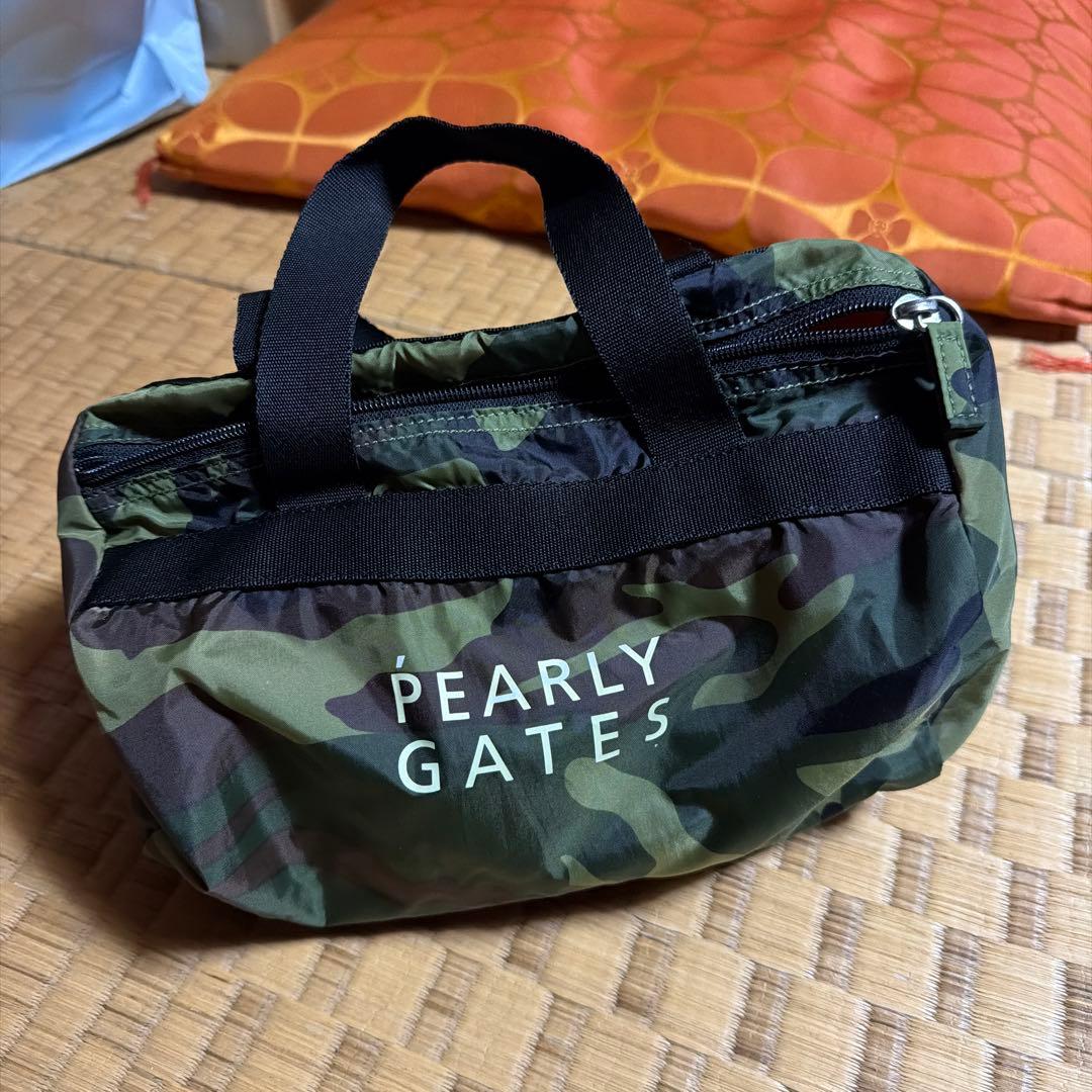 PEARLY GATES 迷彩バッグ　早い者勝ち！