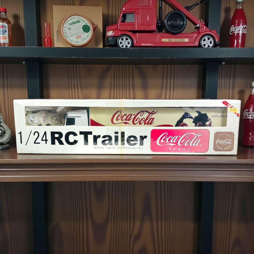Coca-Cola 1/24 RC Trailer ラジコン　未開封　動作未確認