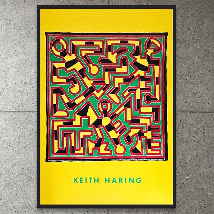 額装済/Untitled 1988/キース ヘリング/アートポスター