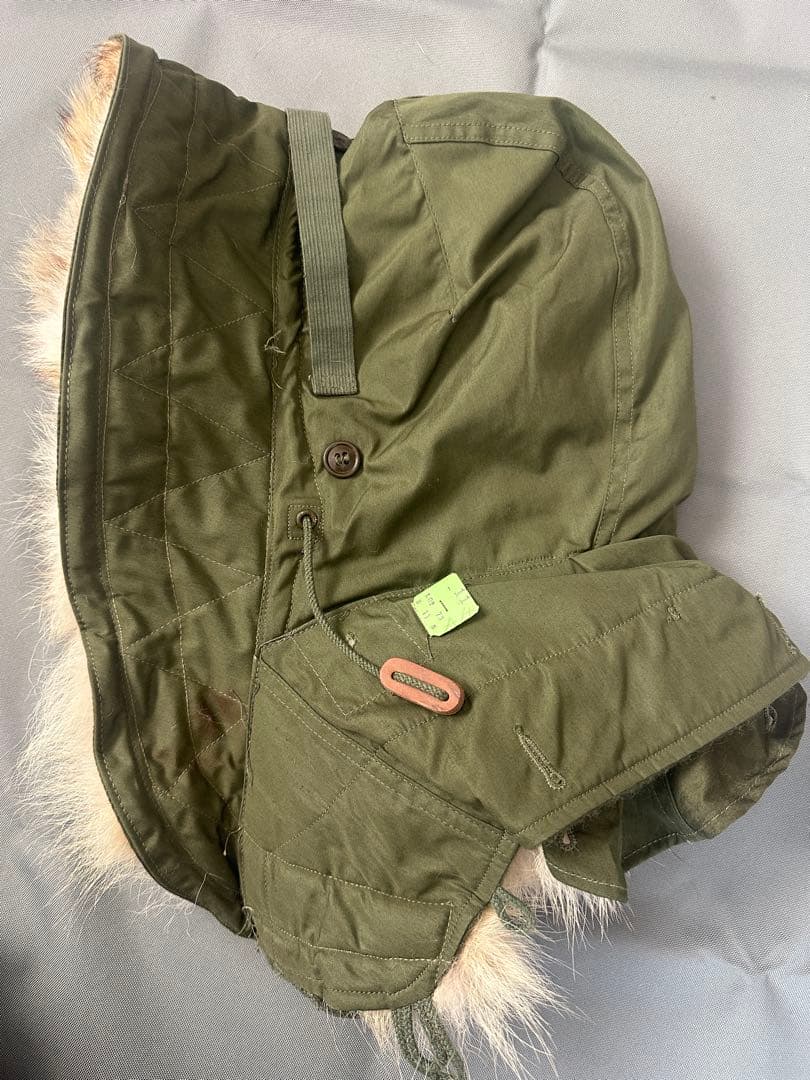 M-51 モッズコート用フード　緑タグ