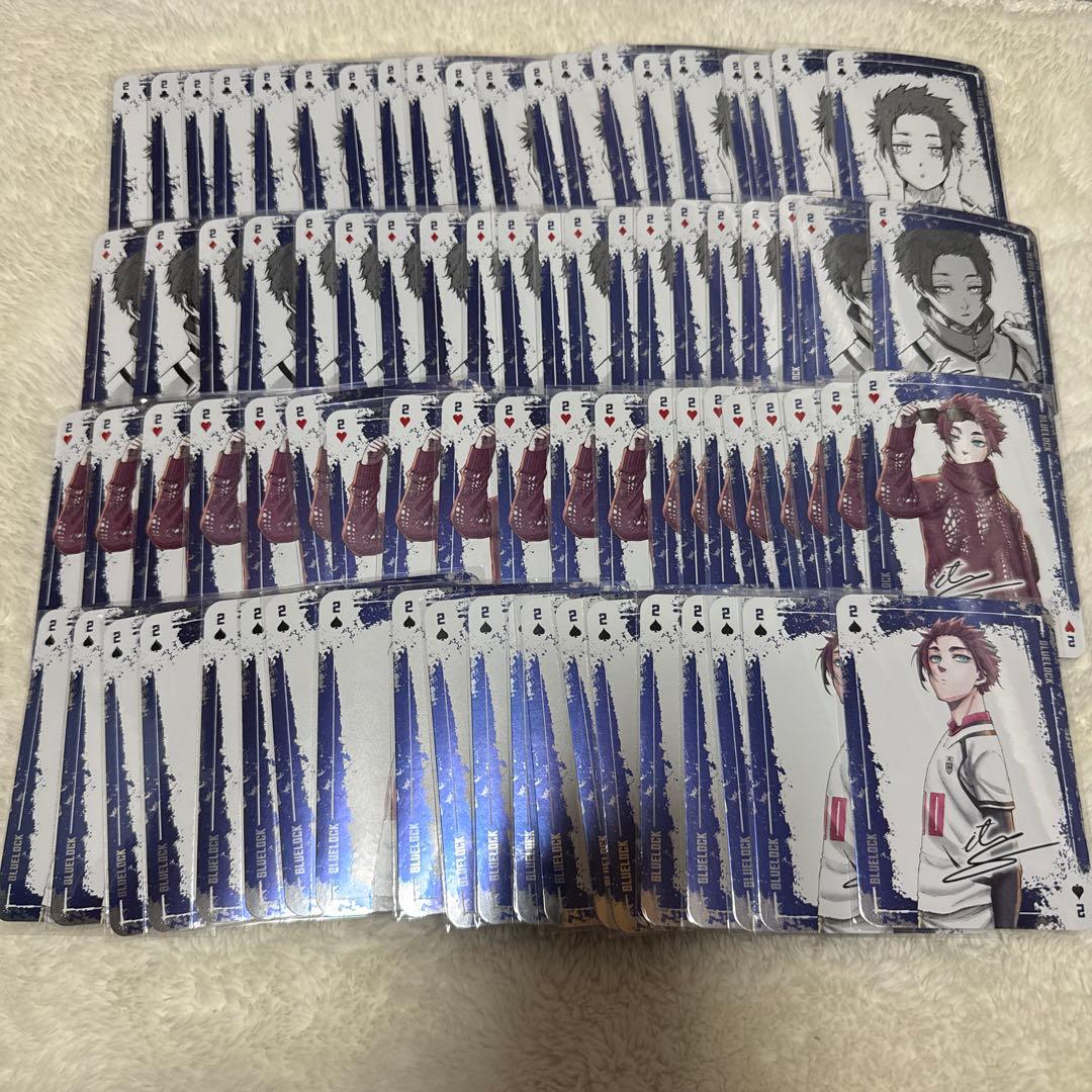 ブルーロック 糸師冴 トランプ 特装版 4種各20枚 計80点