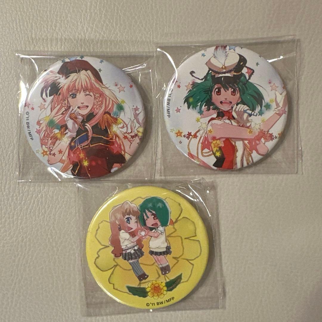 マクロスF 缶バッジ M魂 娘フェス シェリル ランカ セット