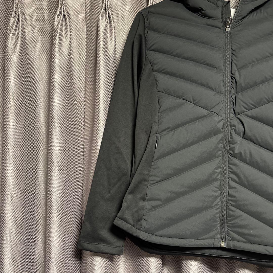 【未使用】デサント　フード付き ダウンジャケット　サイズL