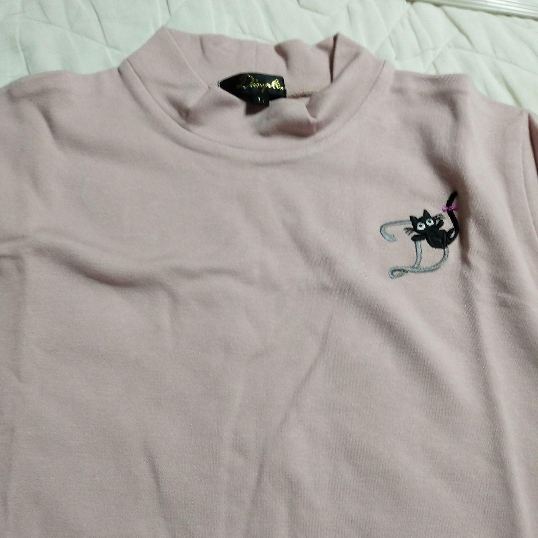 未使用新品】ディンプルマツダDimple Magaz 猫シャツ白ピンク 2枚保管