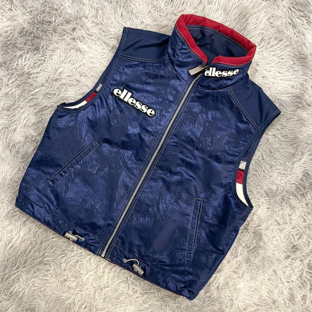 『ellesse』　スキーウェアセットアップ　リバーシブル　ロゴ　ゴールドウィン