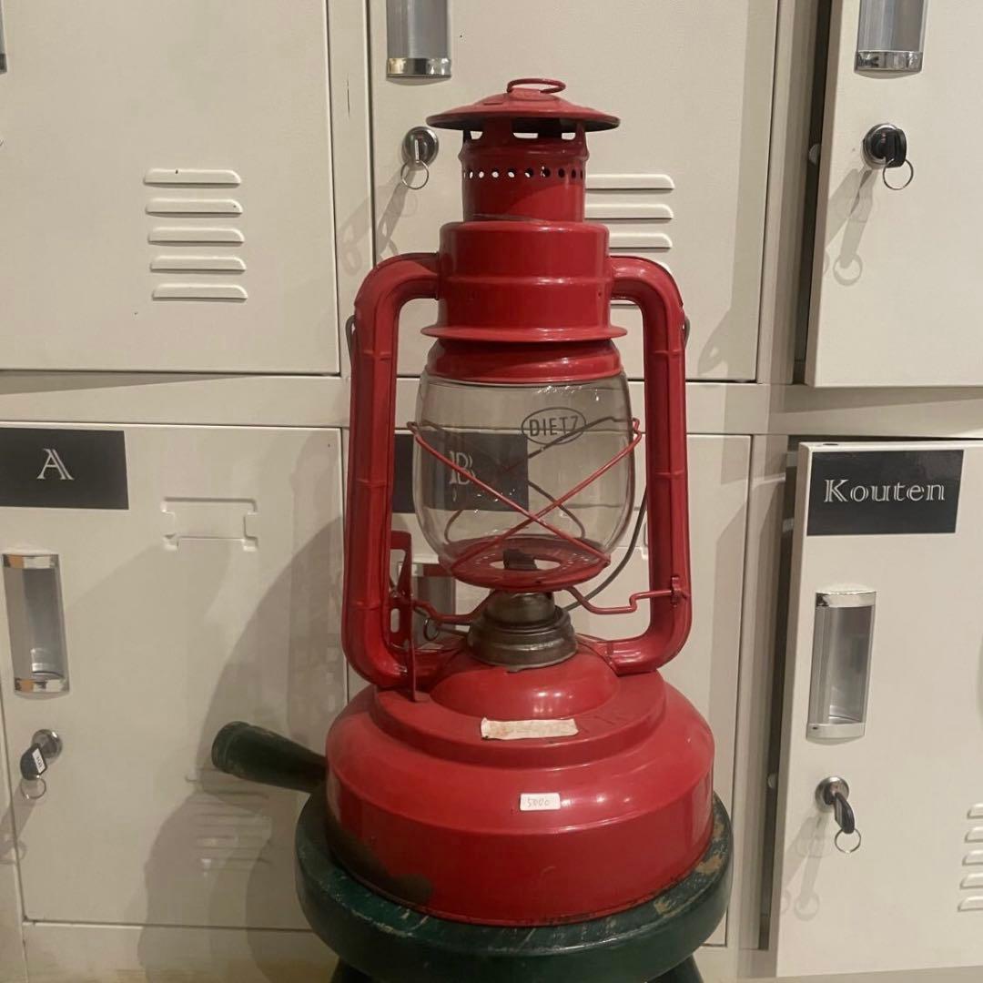 ヴィンテージ　特大デイツランタン　DIETZ オイルランタン　現状