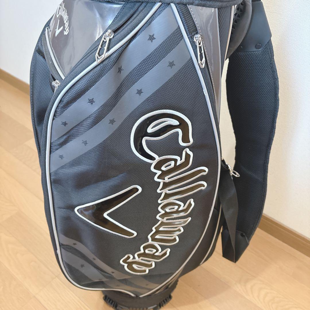 K442 美品！Callaway ブラック 軽量 キャディバッグ