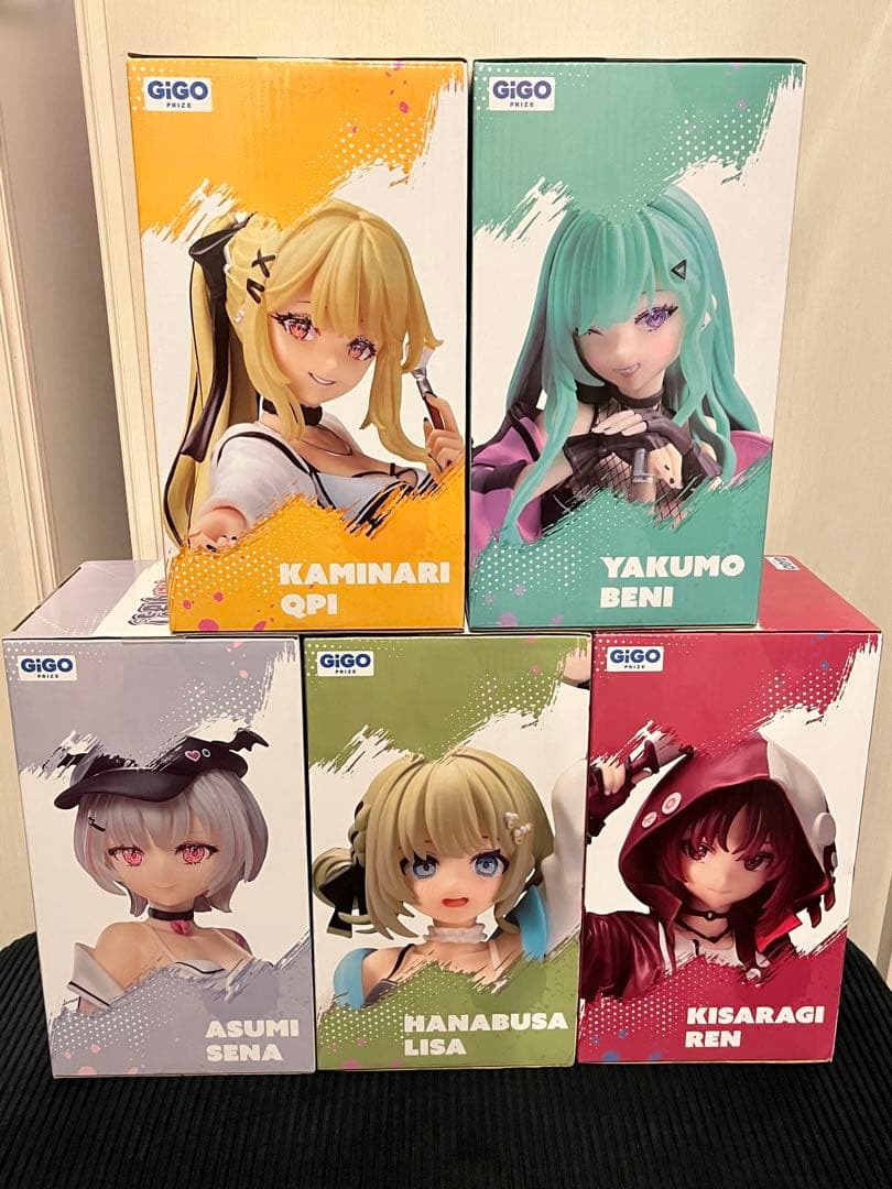 【新品未開封】GiGO限定　ぶいすぽっ！　フィギュア　5体セット