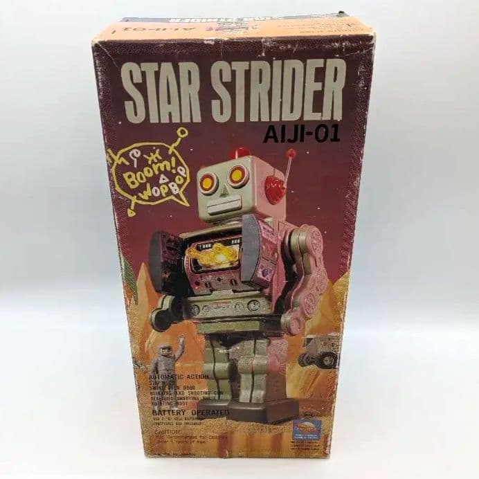 STAR STRIDER AIJI-01 ロボット玩具 日本製 レトロ ジャンク