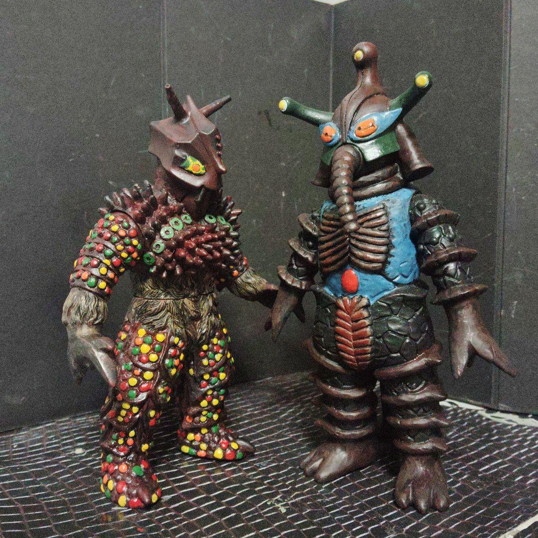 なみちゃんウルトラ怪獣旧型絶版ソフビヤプール.ヒッポリト.ベムスター