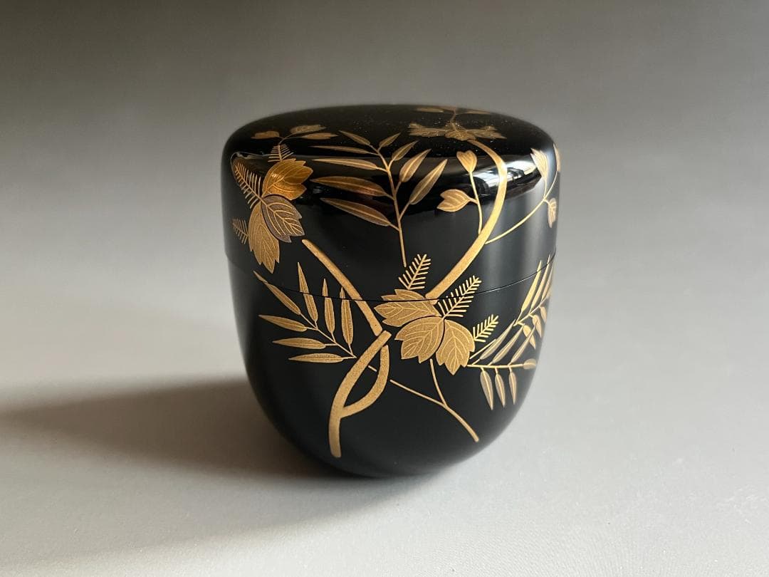 今津一慶　笹桐　中棗　薄茶器　茶道具