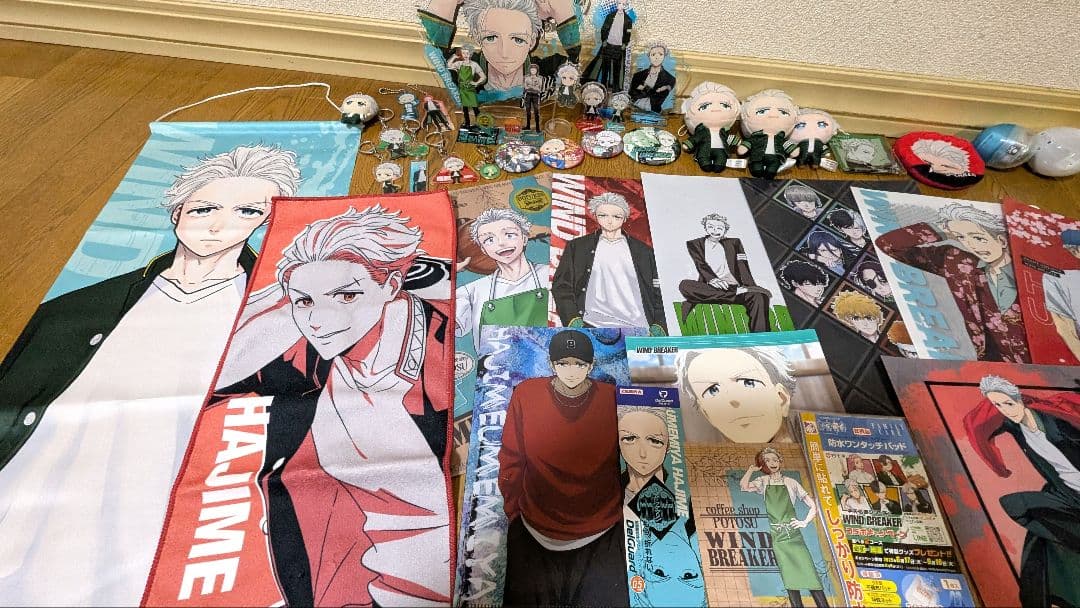 値下げ大量出品梅宮一WINDBREAKERグッズまとめ売り新品あり・おまけ付き