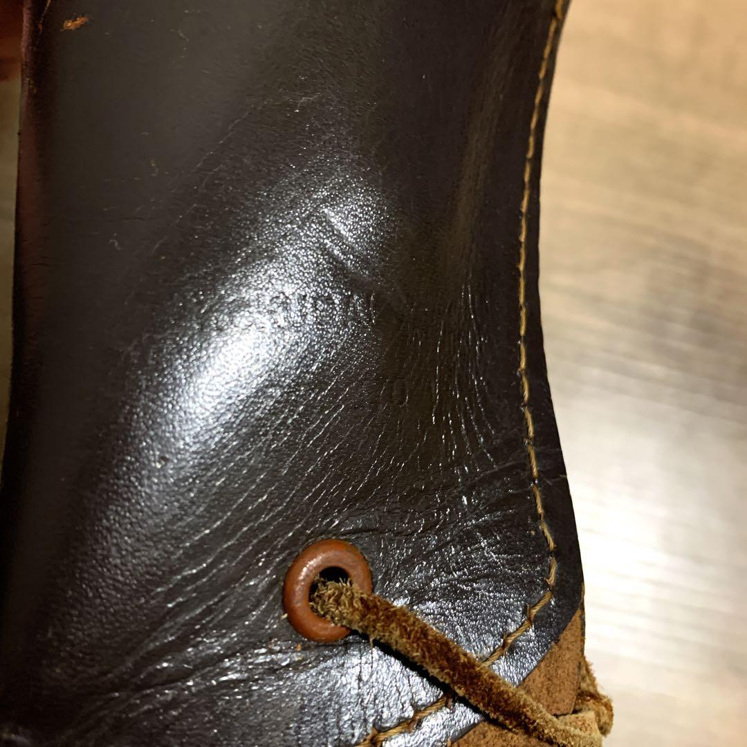 1980年代　国際産業　コクサイ　米軍 US刻印　本革　レザーホルスター　茶