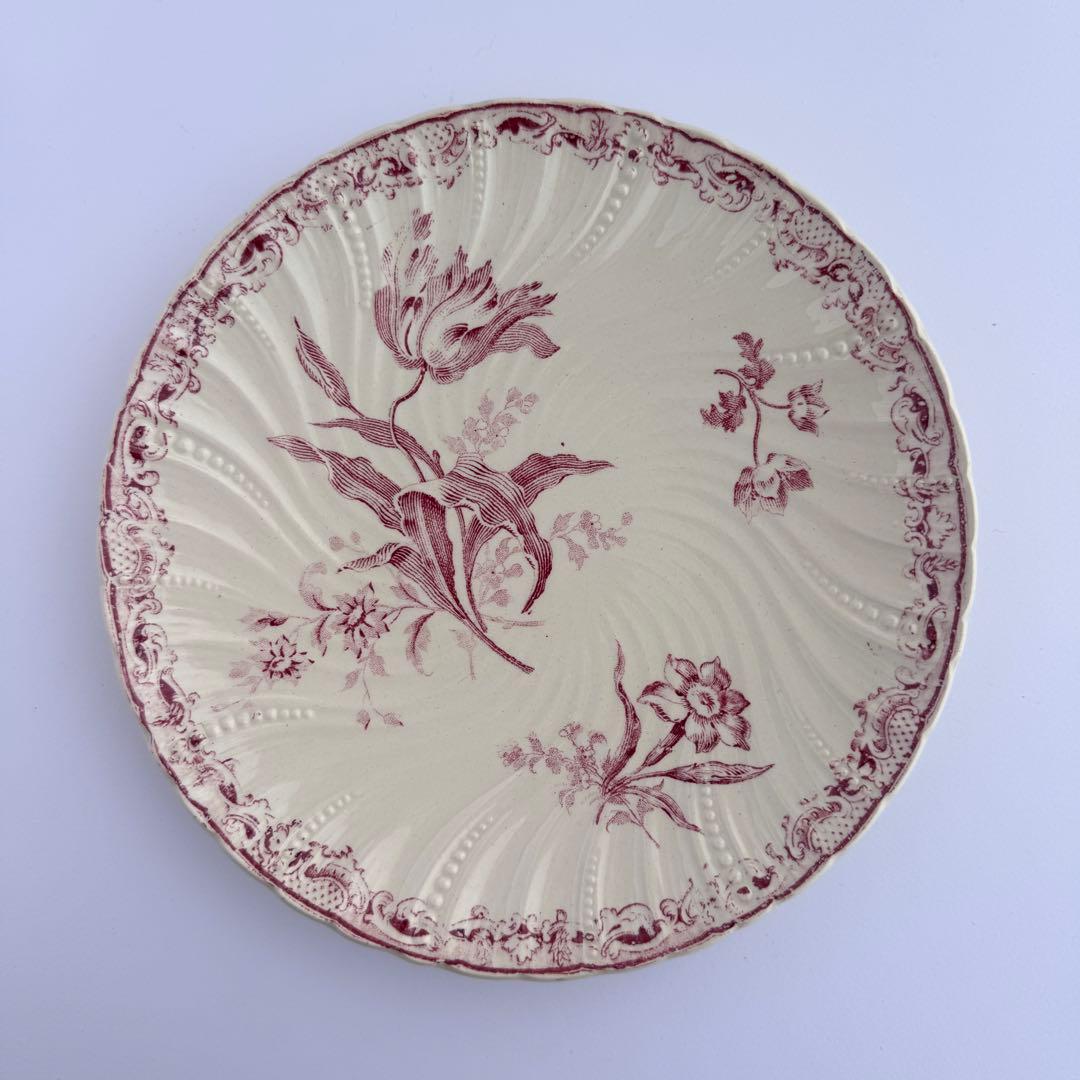 こ*マ様 フランスアンティーク　サルグミンヌ　Fontanges デザートプレー