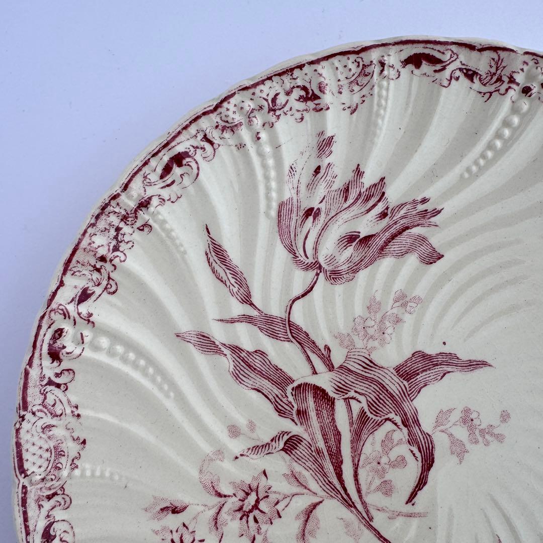 こ*マ様 フランスアンティーク　サルグミンヌ　Fontanges デザートプレー