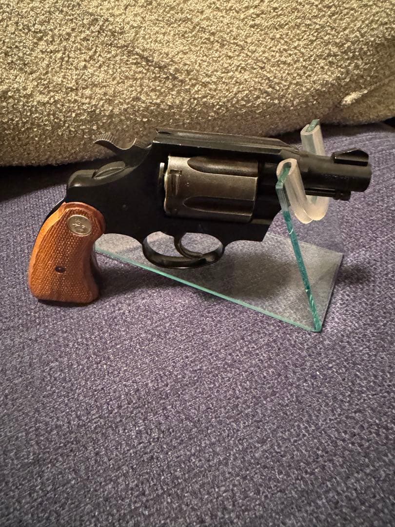 タナカ　コルトディテクティブスペシャル ペガサスシステムガスガン　木製グリップ