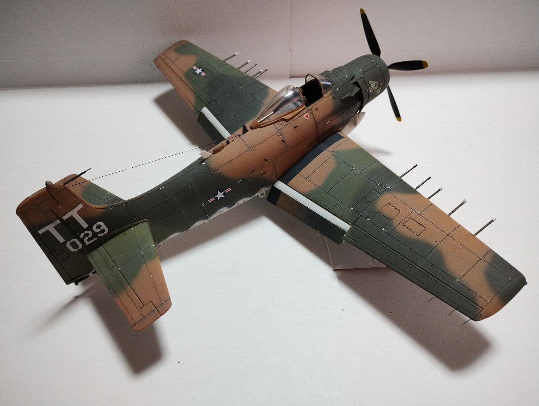 プラモデル完成機　1/48　A-1Jスカイレーダー