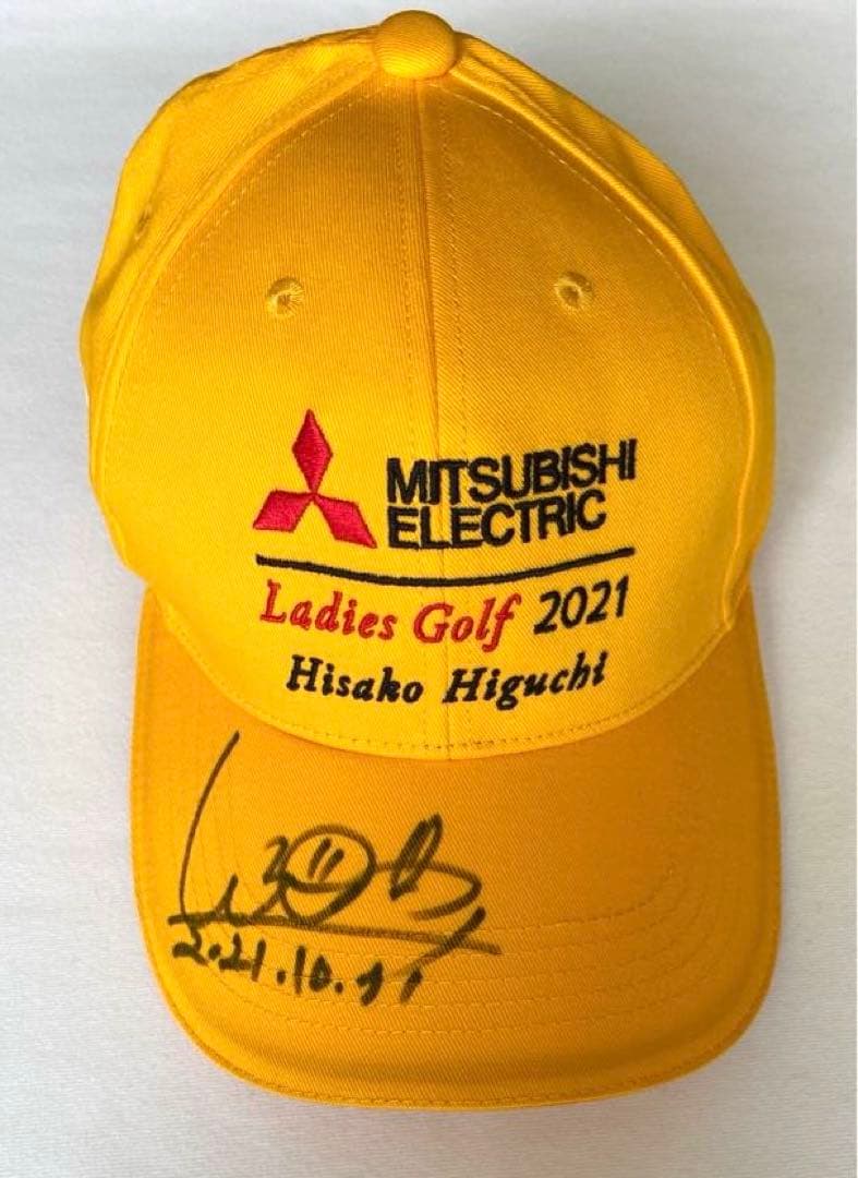 【渋野日向子選手】 直筆サインキャップ