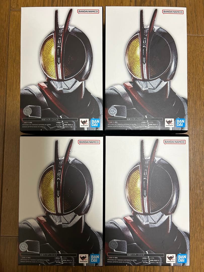 【未開封4点】S.H.Figuarts 真骨彫製法 仮面ライダーファイズ