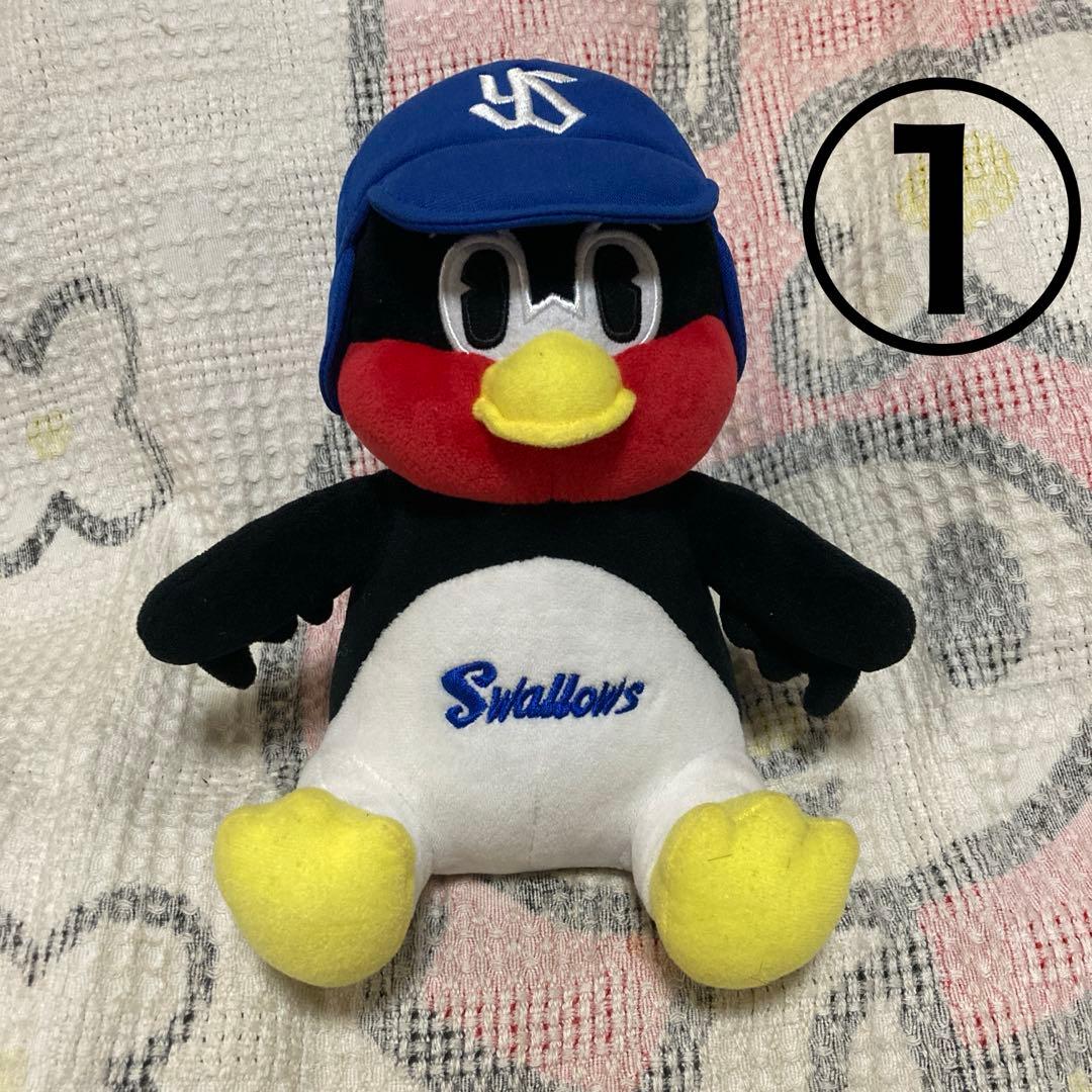 ヤクルトスワローズ　つば九郎　お座りつば九郎　4コセット　中古品