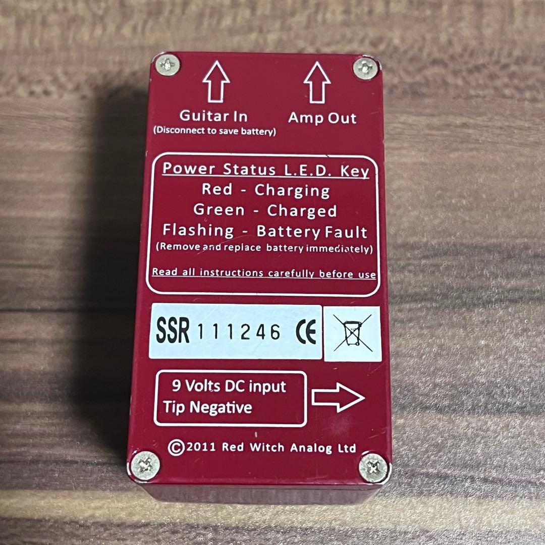 ギター Red Witch Seven Sisters Ruby Fuzz